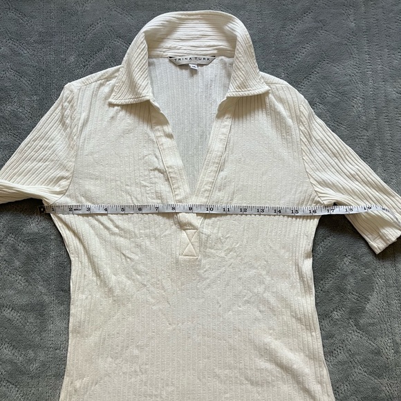 Trina Turk Ribbed Blouse - Picture 5 of 9